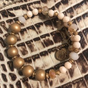 Alex and Ani beaded bracelet